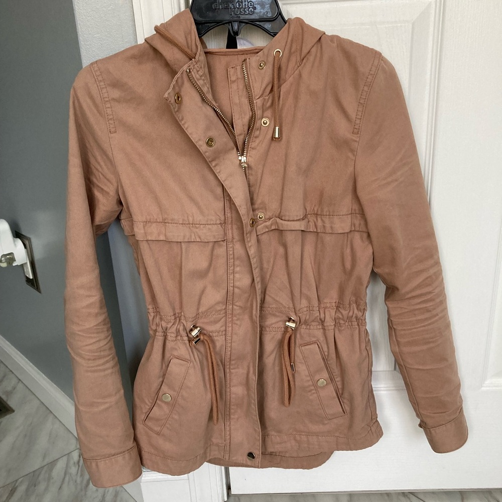 Womens H&M blush jacket small